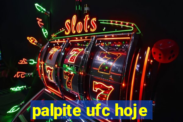 palpite ufc hoje